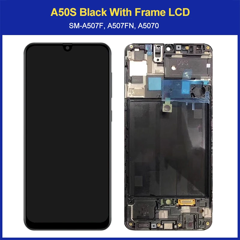 Сменный ЖК экран для Samsung Galaxy A50s A50S 2019 A507 A507F A507FD|Экраны мобильных телефонов| |
