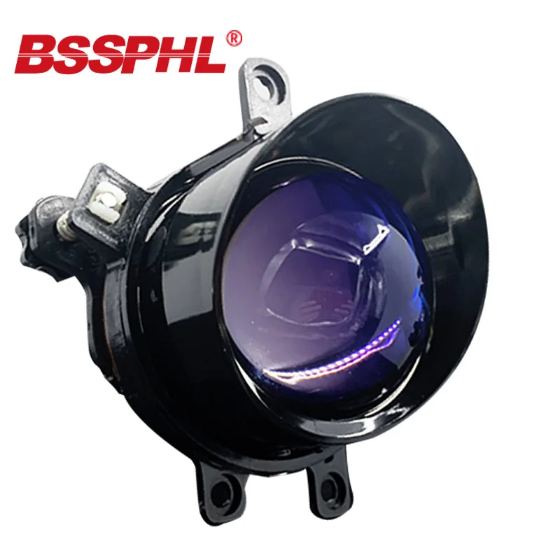 BSSPHL автомобильный стиль противотуманный фонарь с синим лучом биксенонового проекторного объектива HID лампы H11 подходят для Toyota LEXUS RX270 RX350 450 IS250 PEUGEOT 107 и т.д.