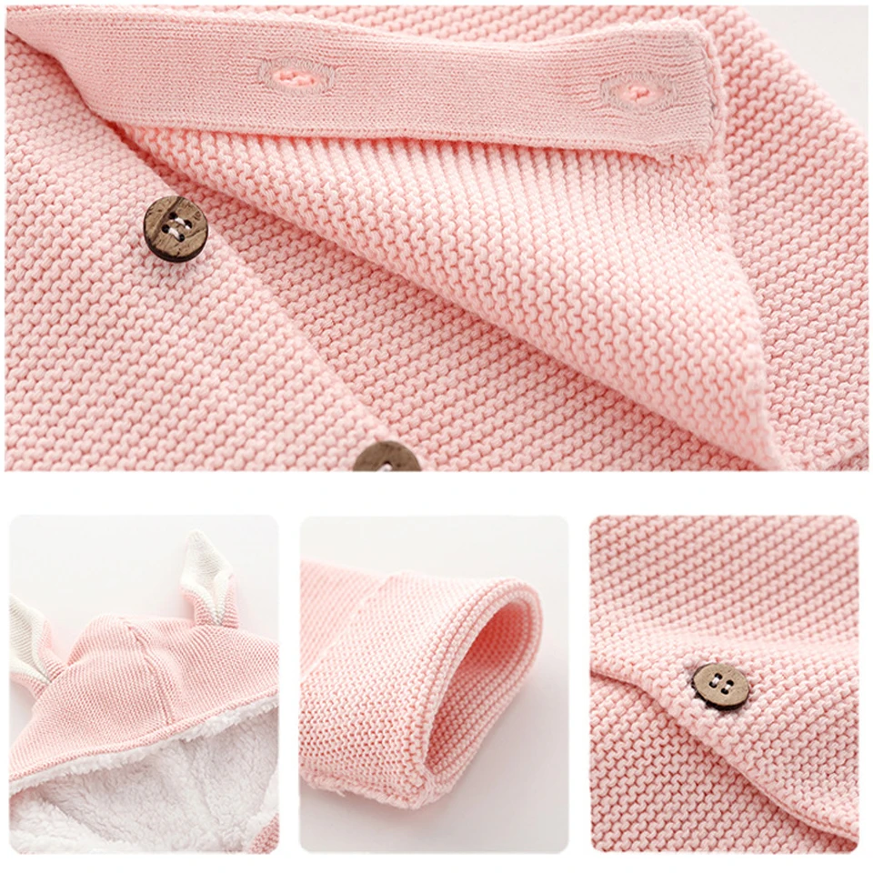 Зимний хлопковый свитер для мальчиков и девочек детская вязаная однотонная