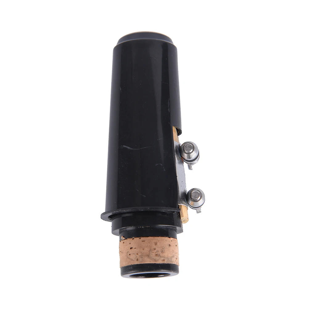 

New Clarinet tube head Clarinet Mouthpiece With Plastic Cap + Bamboo Reed + Metal Ligature