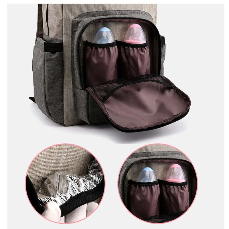 Сумка для детских подгузников рюкзак папы мам сумка колясок водонепроницаемая в