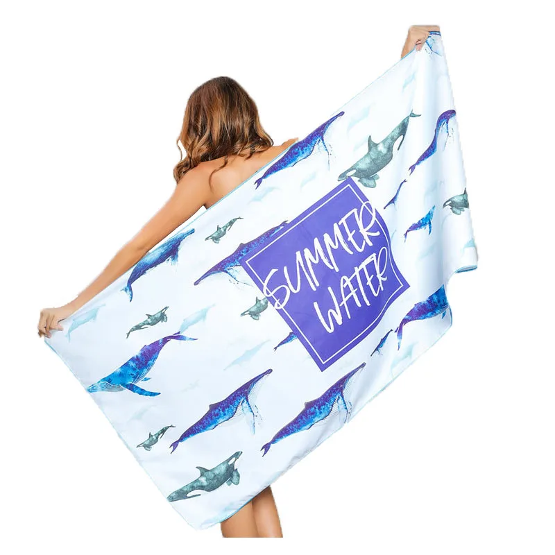 

Miniature bath towel quick drying swimming beach bath towel miniature bathtub summer cushion swimming personalized pattern