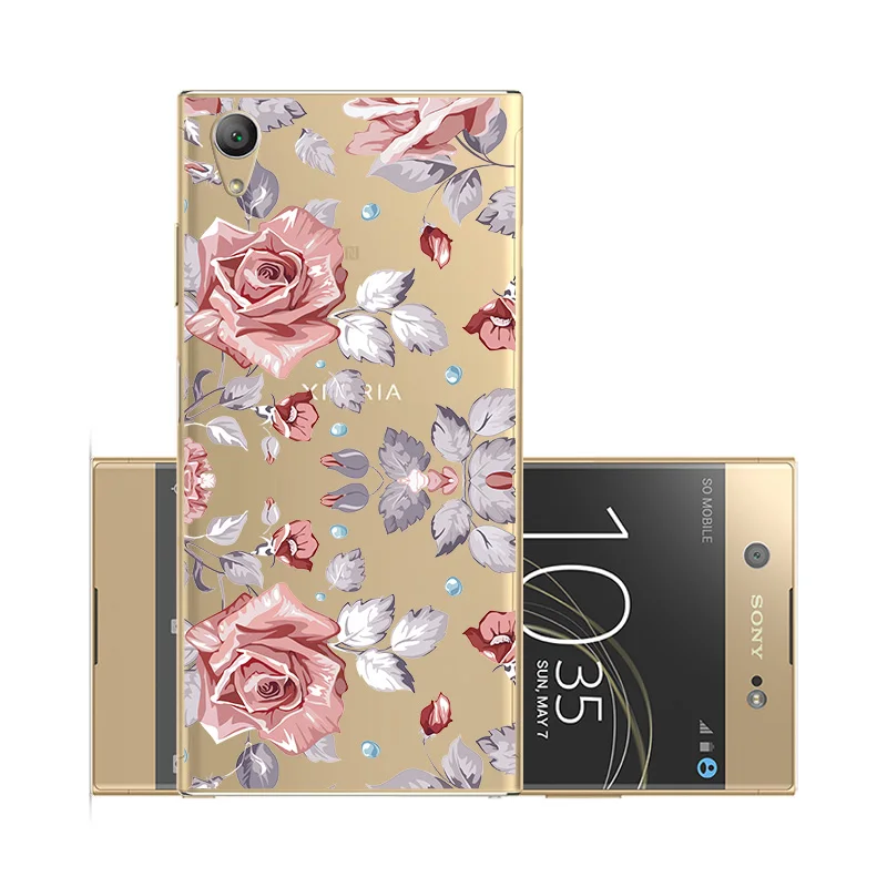 Прозрачный силиконовый мягкий чехол из ТПУ для Sony Xperia XA1 Plus G3412 G3416 защитные