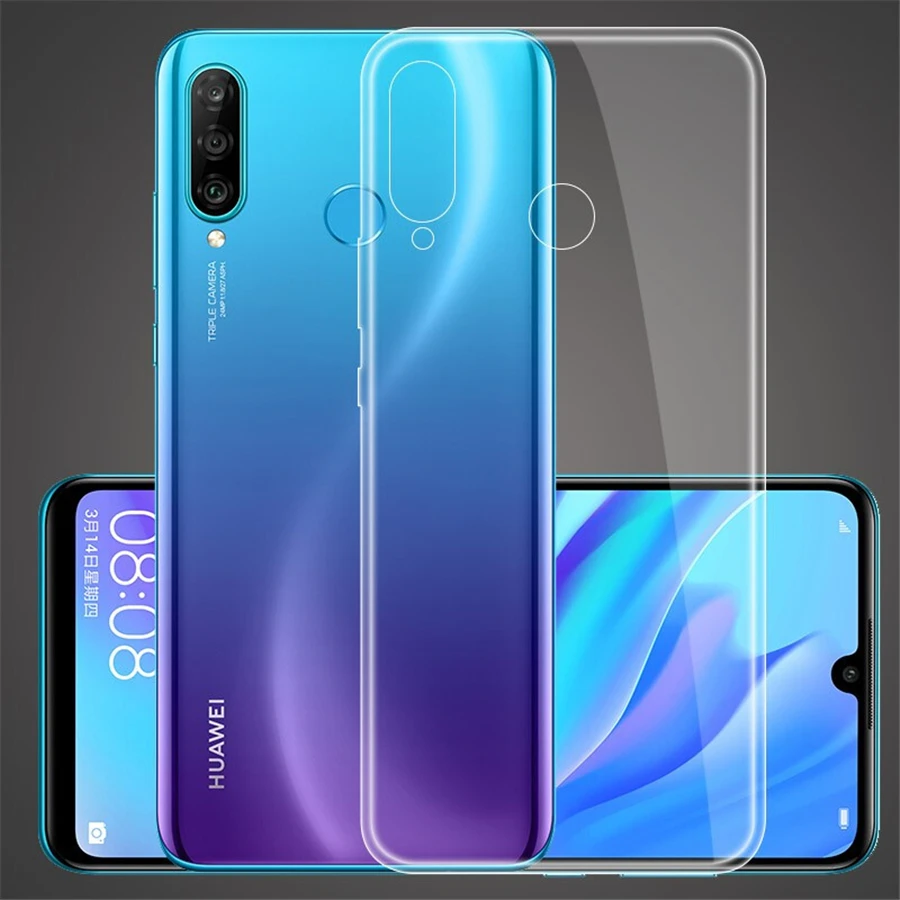 Силиконовый чехол из ТПУ для Huawei P Smart Plus Honor play 3 20s Global 20i View 8X Max Nova 5 5i 5T V20 P30 Mate 20 30 Lite