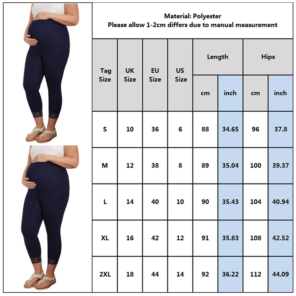 Брюки для беременных Одежда удобные женские длинные брюки Леггинсы черные с