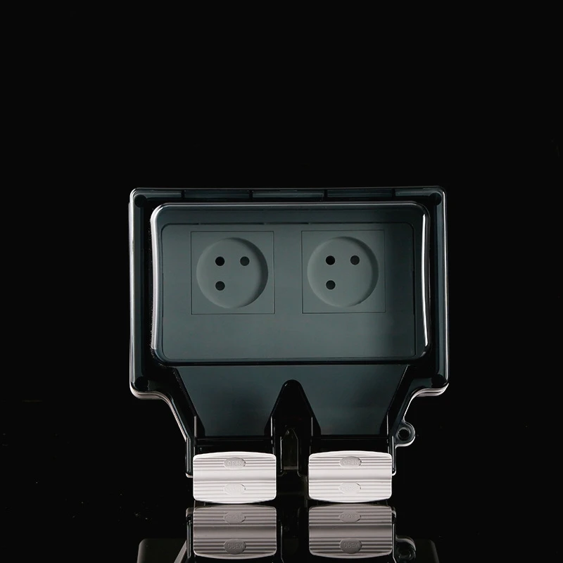 Новый дизайн израильский стандарт штепсельная вилка с 2 ячейками наружная