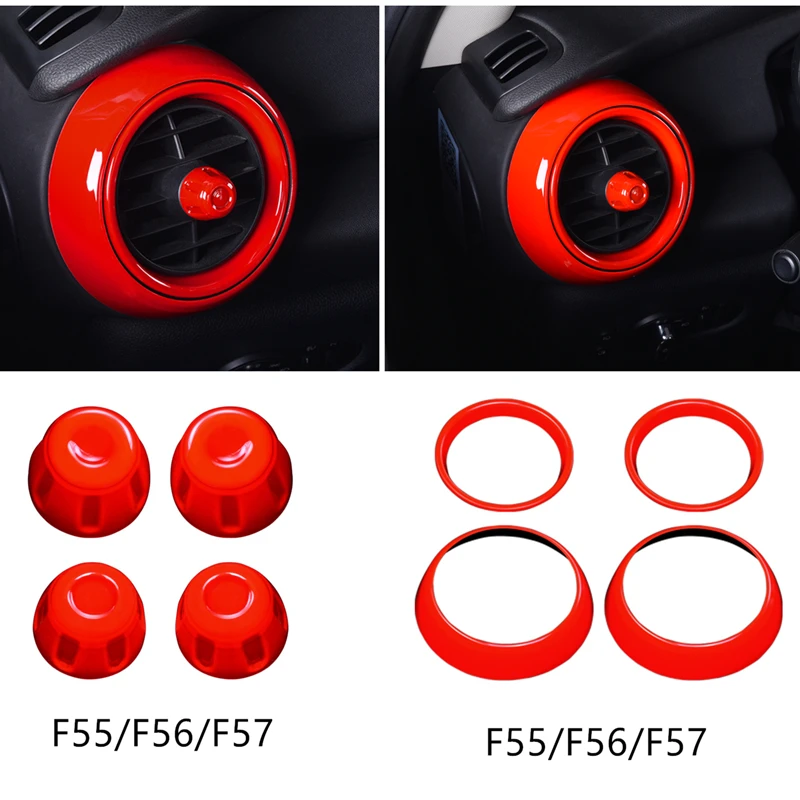 Для BMW MINI Cooper F55 F56 F57 Автомобильная наклейка на вентиляционное отверстие
