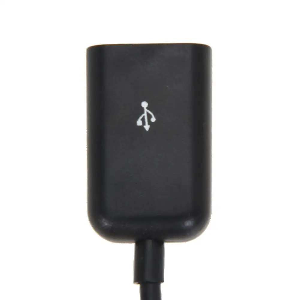 Универсальный черный 4-портовый зарядный OTG-концентратор ALLOYSEED с Micro USB для