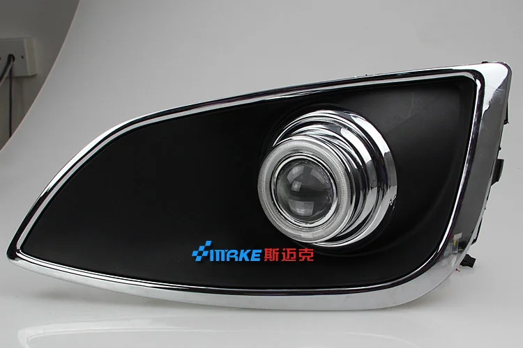 Eosuns инновационный Cob ангельские глазки светодиодные дневные ходовые огни Drl +