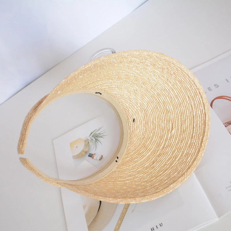 

New Summer New Women's Sun Hat Bucket cap Bowknot Flat top Panama soft Straw Hat Beach Caps YFM05