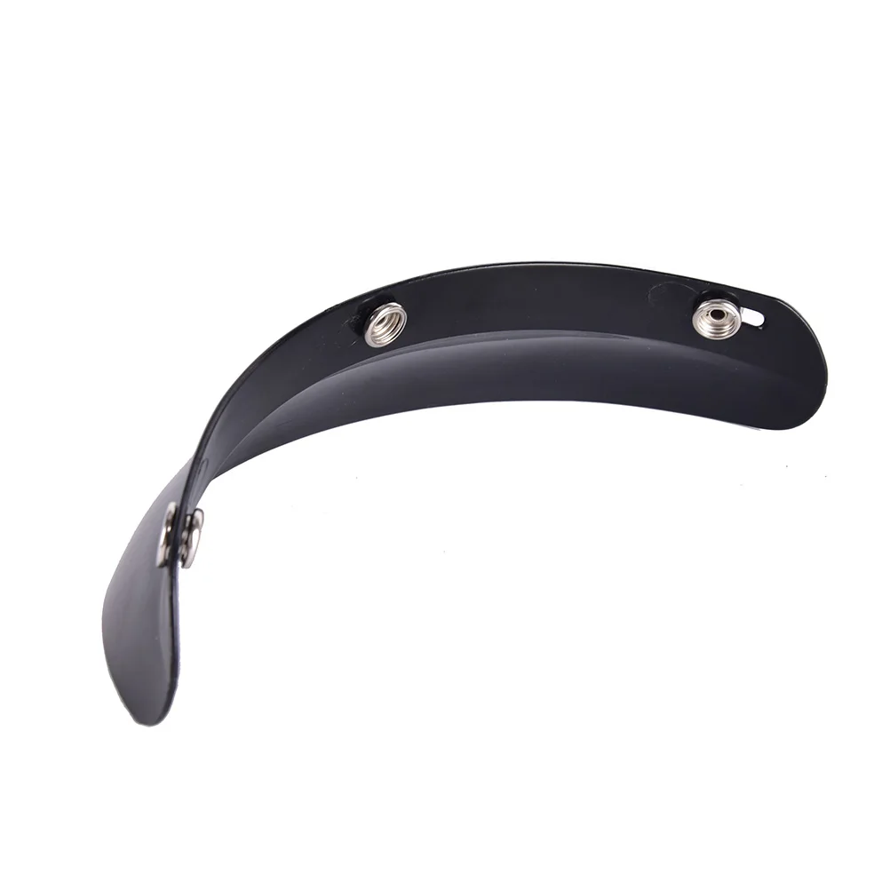 Горячая Распродажа Винтаж 3-Snap мотоциклетный шлем пик объектив с открытым лицом