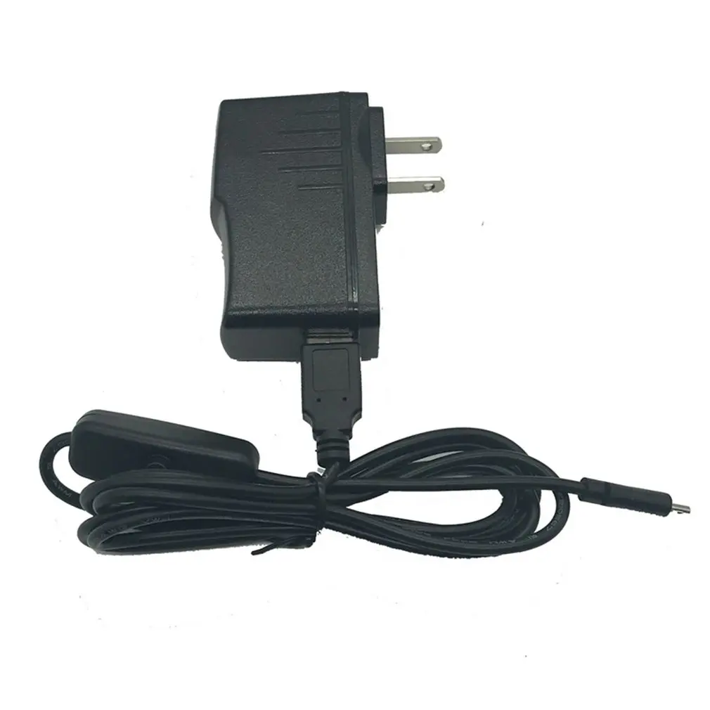 Raspberry Pi 3 поколения Модель 3b + 5 В 2 А кнопочный переключатель питания европейские