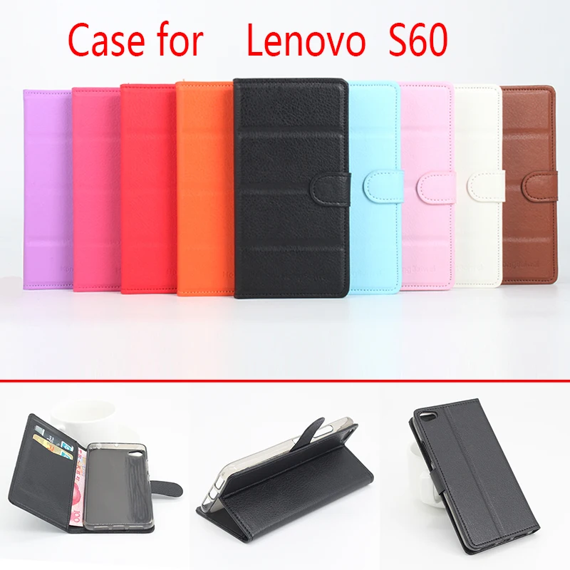 Чехол книжка HongBaiwei для Lenovo S60 кожаный чехол бумажник роскошный брендовый