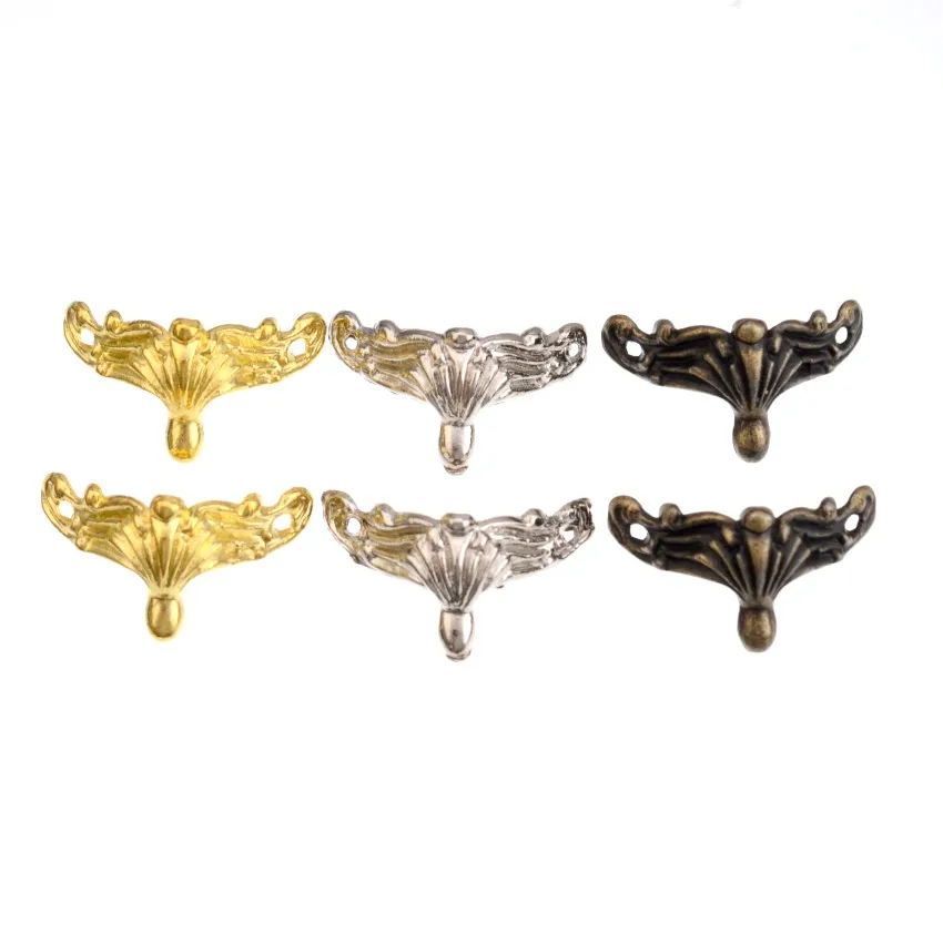 Бесплатная доставка, 8 шт., Φ, Подарочная коробка, декоративная защита для ног, углов ног, 27x36 мм, J2964