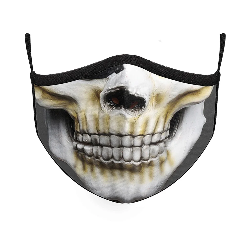 Ужас косплей на Хеллоуин смерти Джокер рот маски Для женщин унисекс уход за кожей