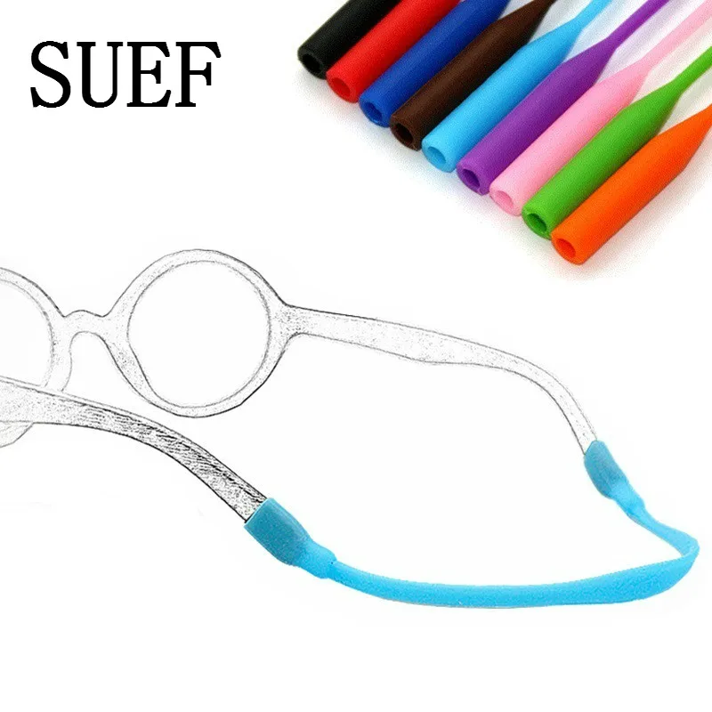 SUEF новинка 20 см силиконовая цепочка для очков держатель кабеля шейный шнурок