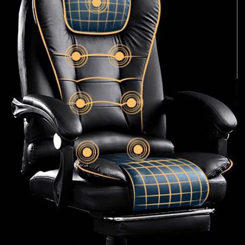 Офисное кресло компьютерный домашний стул для массажа вращающееся регулируемое