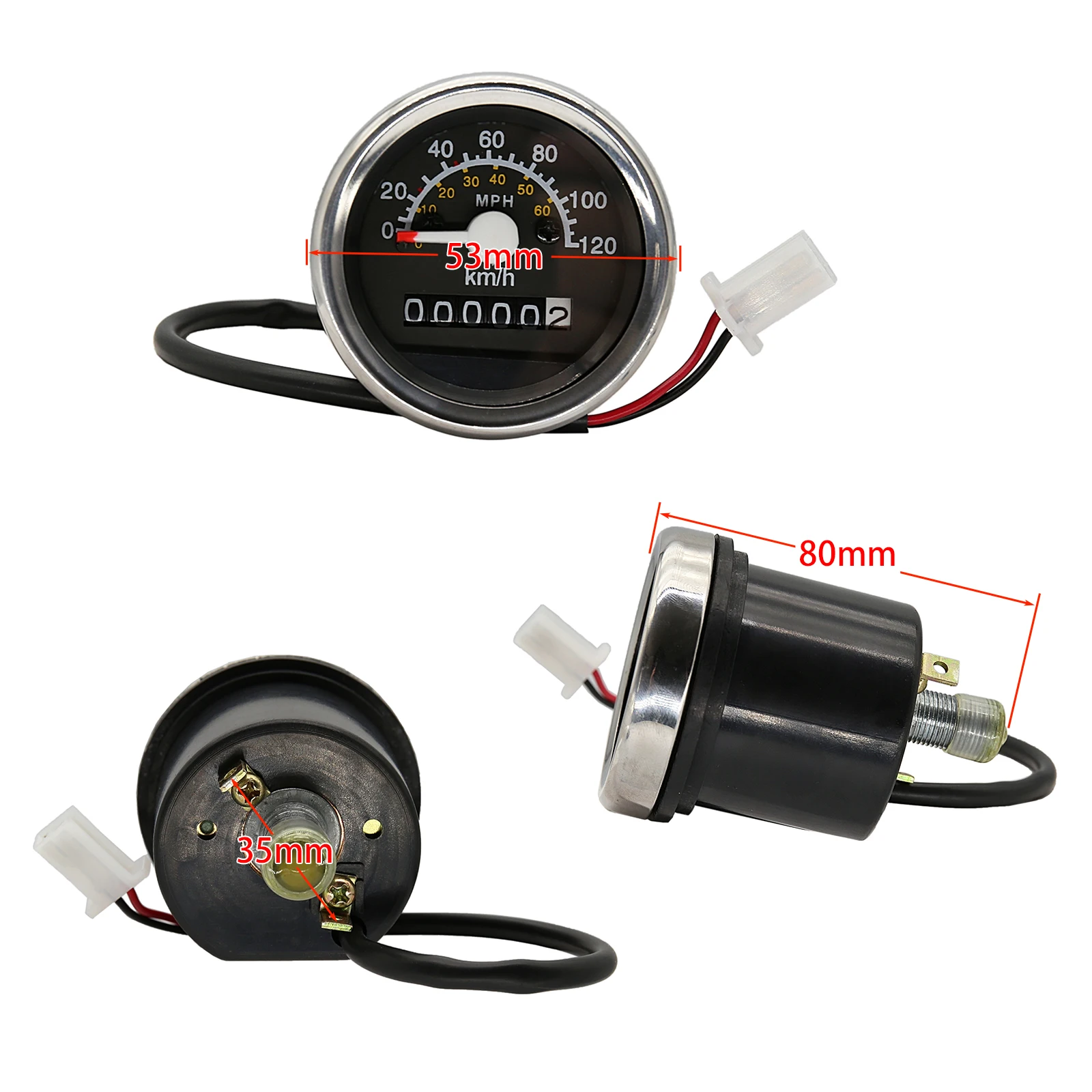 Новинка Z50 измеритель скорости привод переключения передач 0-120 км/ч для мотоцикла