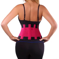 3xl women and men adjustable elastic waist support belt neoprene faja lumbar back sweat belt fitness belt waist trainer heuptas