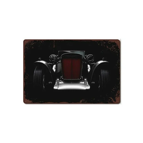 

Metal Tin Sign Vintage Old Cars Decor Bar Pub Home Vintage Retro Poster