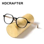 HDCRAFTER дизайнерская мужская Ретро деревянная оправа для очков, модные мужские очки для близорукости по рецепту, оптические оправы для очков
