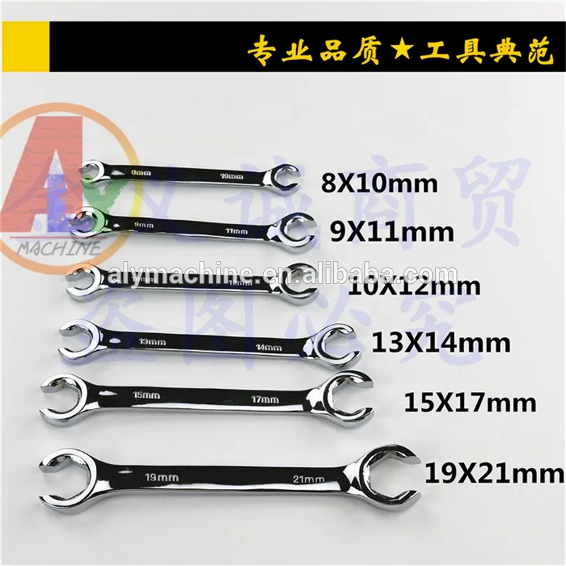 

6PCS Diesel Oil Tube Wrench, Diesel Pump Repair Tool Kits