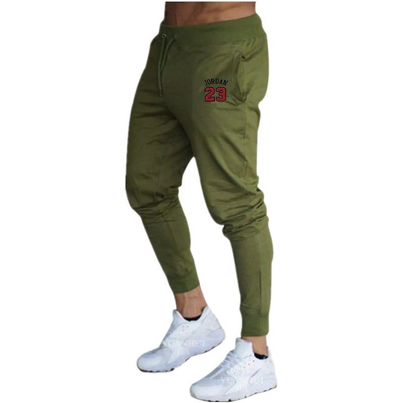 

2020 cotton linen jogger black men's solid color fitness casual ankle long men's pants spring summer street clothing men