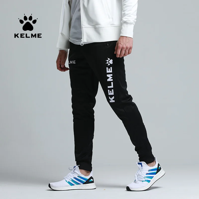 Мужские дышащие штаны KELME k15z411 эластичные для тренировок бега спортзала