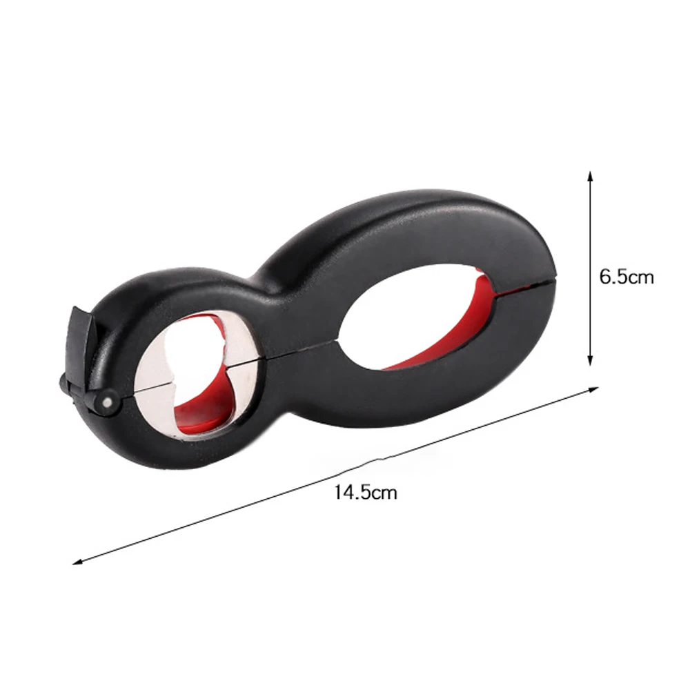 Горячая 6 в 1 Многофункциональный консервный нож для бутылок пива все одном