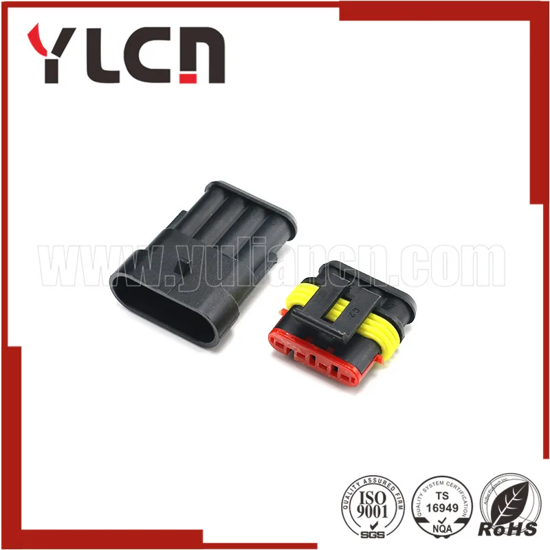 3 Sets 1.5 Series Connector Kits Four Pins Male Female Car Plug No.282088-1 282106-1 | Обустройство дома