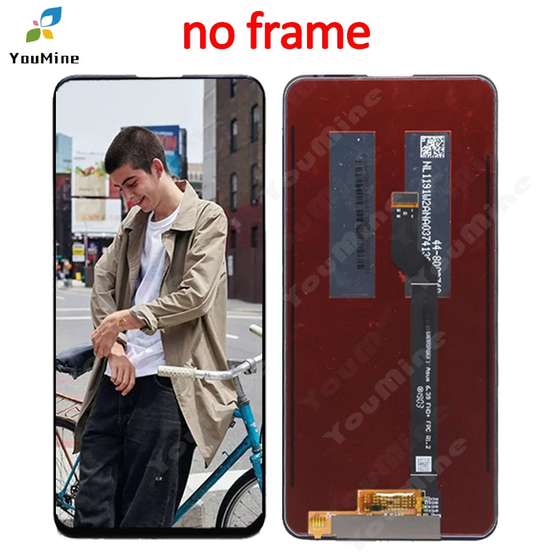 ЖК-дисплей для ASUS Zenfone 6 ZS630KL сенсорный экран дигитайзер сенсорное стекло в сборе