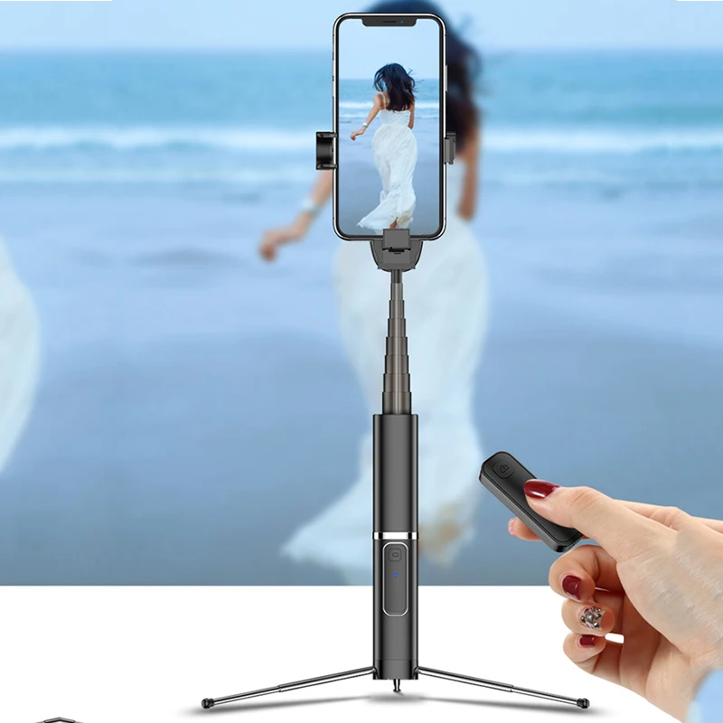 Bluetooth портативный интегрированный штатив селфи палка со скрытым кронштейном для