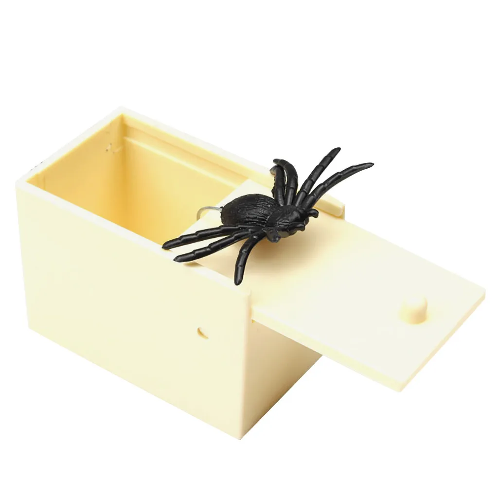 Пугающая коробка мышь игрушка новый день дурака смешная прочная натуральная