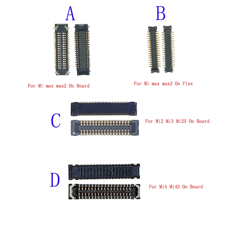1 шт. ЖК дисплей экран разъем гибкий fpc коннектор для подключения дисплея Xiaomi Mi band 2