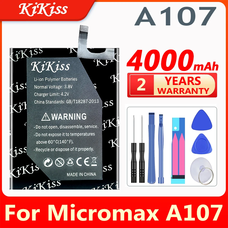 

Аккумулятор для Micromax A107 A 4000, 107 мАч