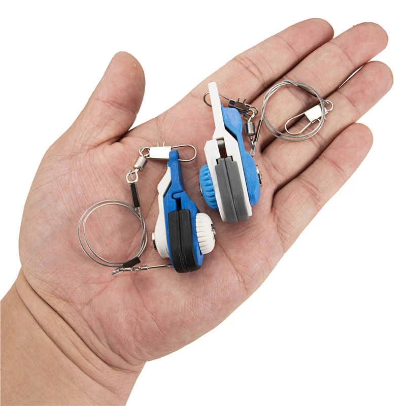 Adjustable Tension Resistant Spanning Downrigger Outrigger Trolling Release Clips Clip with Steel Wire New | Спорт и развлечения