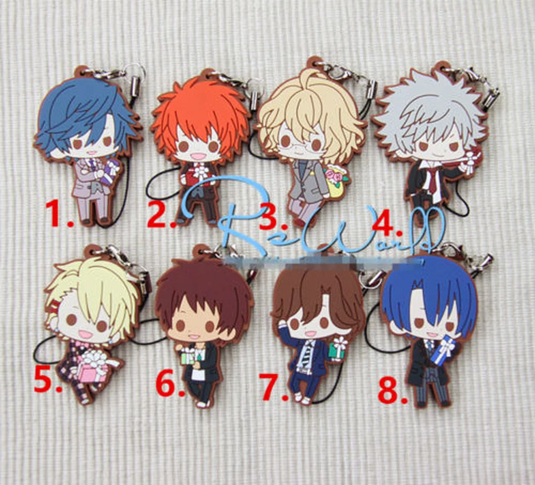 T001 аниме UTA NO PRINCE SAMA резиновый брелок для ключей редкий Косплей