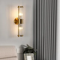 jmzm modern crystal wall light nordic minimalist sofa background sconce lamp for dining living room bedside led indoor wall lamp