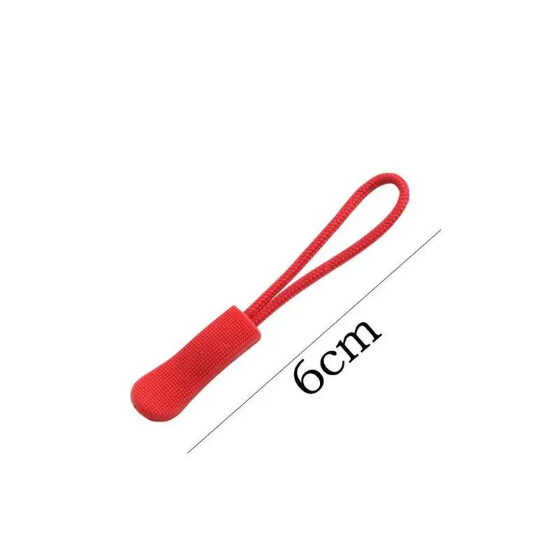 

New 20Pcs Outdoor Bag Zipper Pulls Slider Cord Rope Buckle Lock Bag Zipper For Bag Supplies Sale Puller Accessories Hot End X0L1