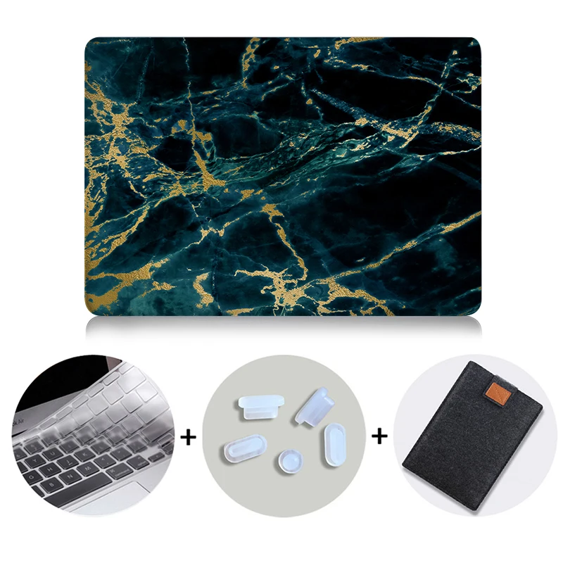 MTT Жесткий Чехол для ноутбука Macbook Air Pro retina 11 12 13 15 мраморный чехол для Mac book 13,3 дюймов с сенсорной панелью - Цвет: MB02