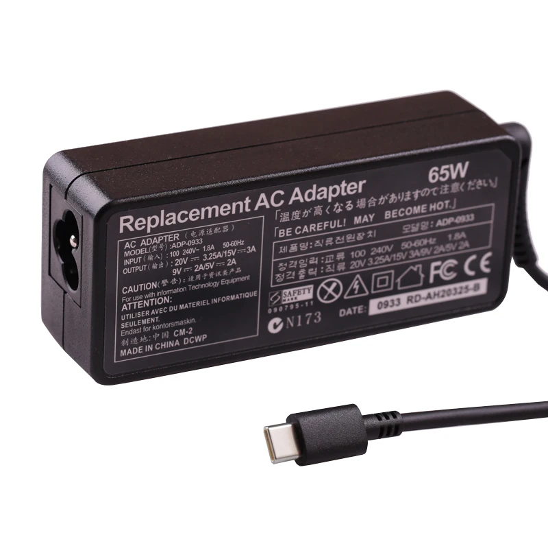 65w 45w 20v 3 25a type c pd зарядное устройство usb c а