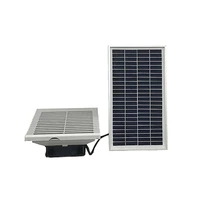 58cfm solar wall fan 7w solar panel exhaust extrator for shed container tool house