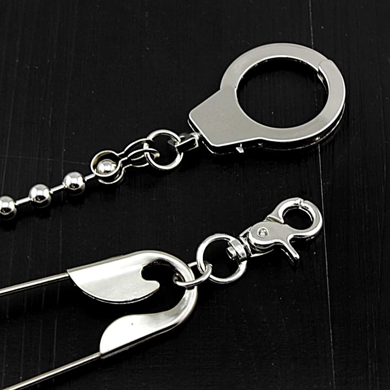 

Punk Trousers Chain Fashion Safety Women Pin Pants Chains Multi Layer Belt Waist Keychains Rock Hip Hop Hook Jewelry Accessories