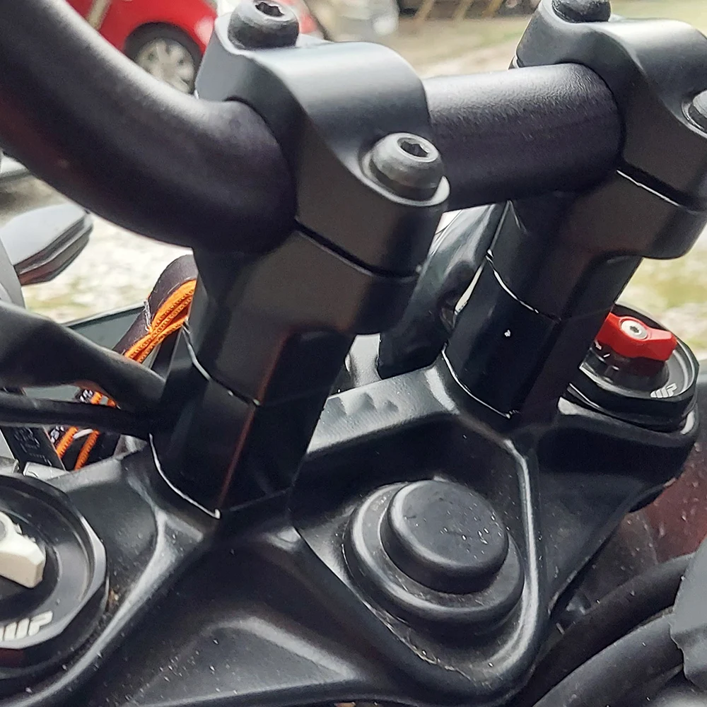 Подходит для KTM 1290 Super Duke GT Adventure R/S/T 1050 1090 1190 Duke790 390 оранжевые/черные подставки Руля