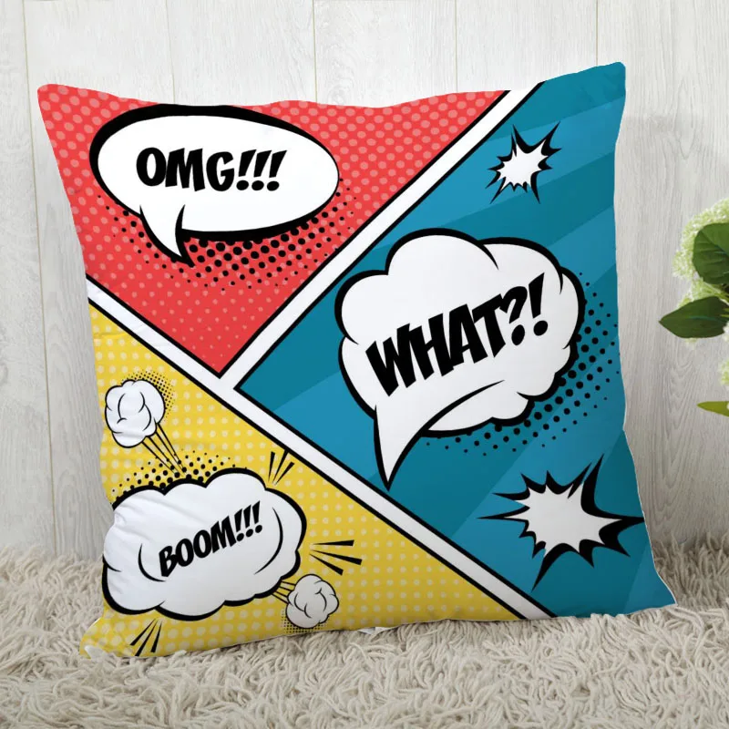 Высокое качество Заказная популярная art Square Подушка Чехол На Молнии Спальня Дома