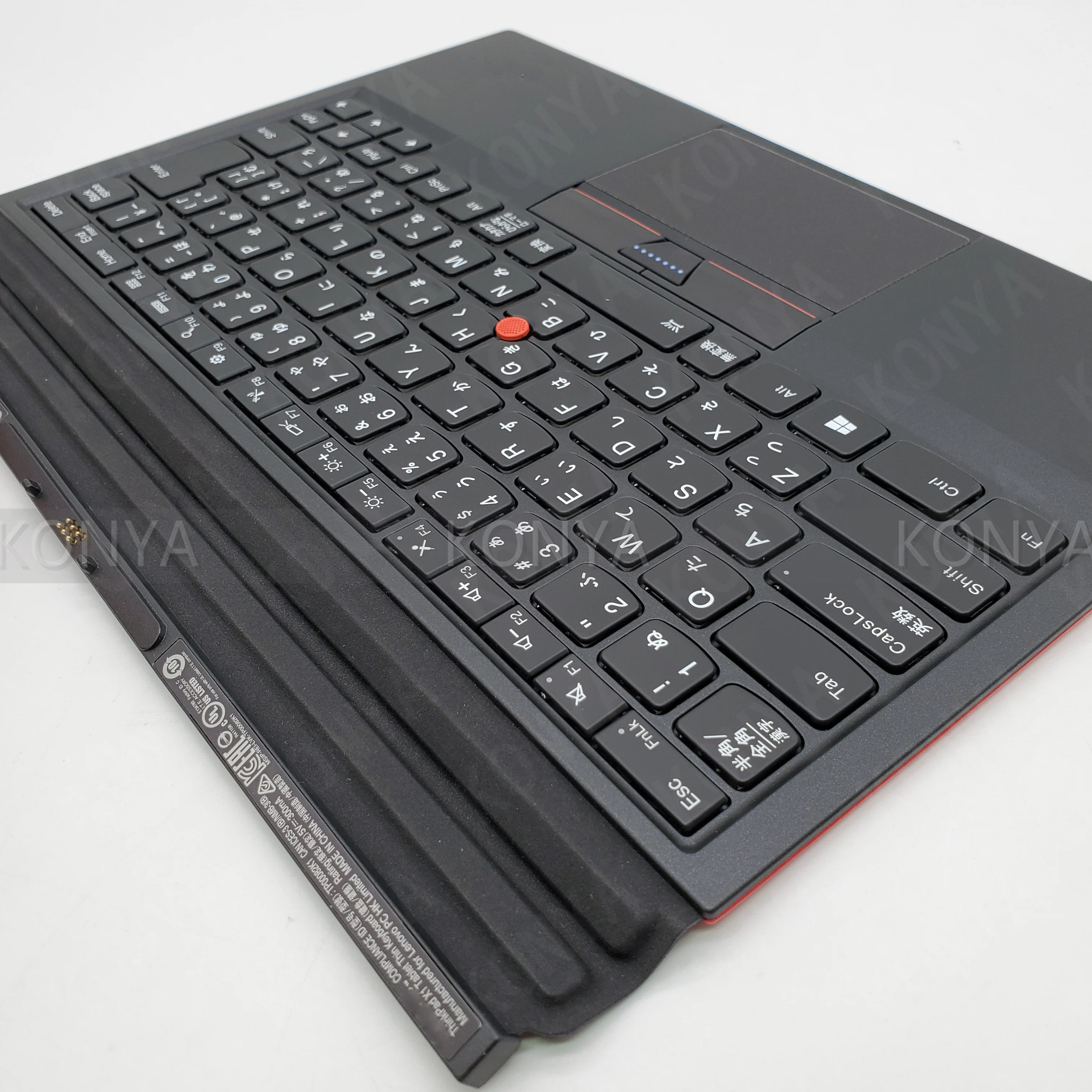 Новая Оригинальная клавиатура TP00082K1 01HX781 для планшета lenovo ThinkPad X1(японская