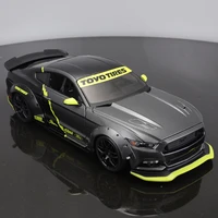 maisto 118 2015 ford mustang gt black sports car static simulation diecast alloy model car