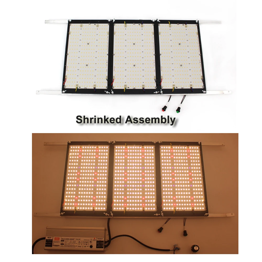 2021 новейший Samsung LM301H 320 Вт приглушаемая Квантовая V4 световая панель Led Grow Llight UV/IR