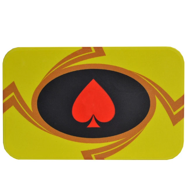 Набор керамических чипов для покера Персиковое сердце Техасский Холдем 20 шт. 8