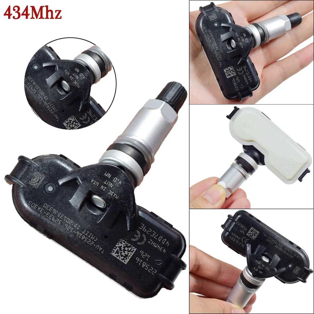 Датчик давления в шинах 52933-3X305 529333X305 TPMS датчик для Hyundai Elantra HD MD 434 МГц 1 шт. |